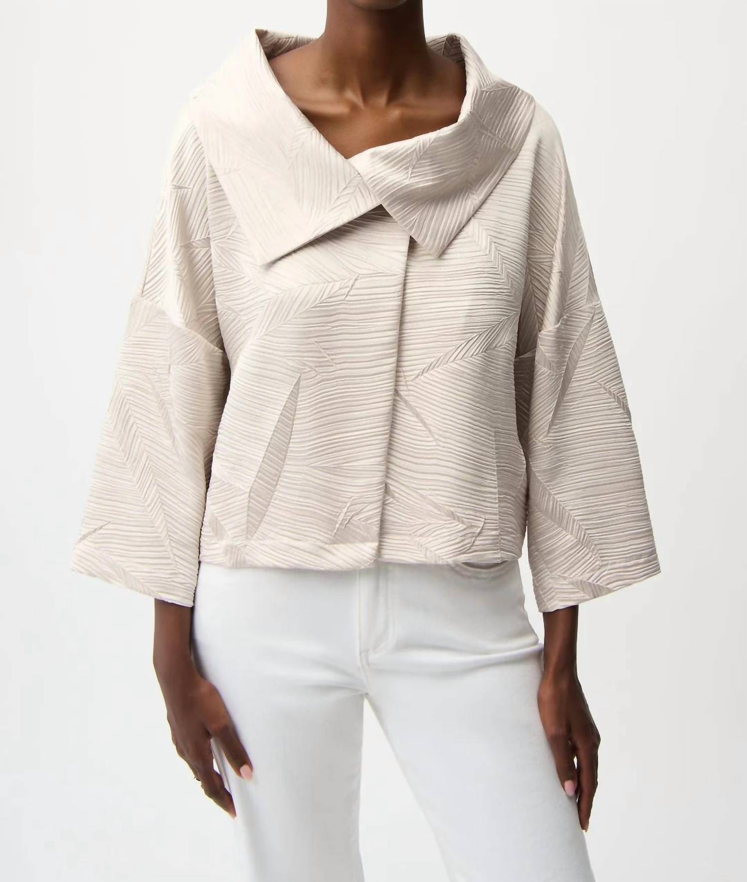 Joseph Ribkoff - Collared Button Blazer
