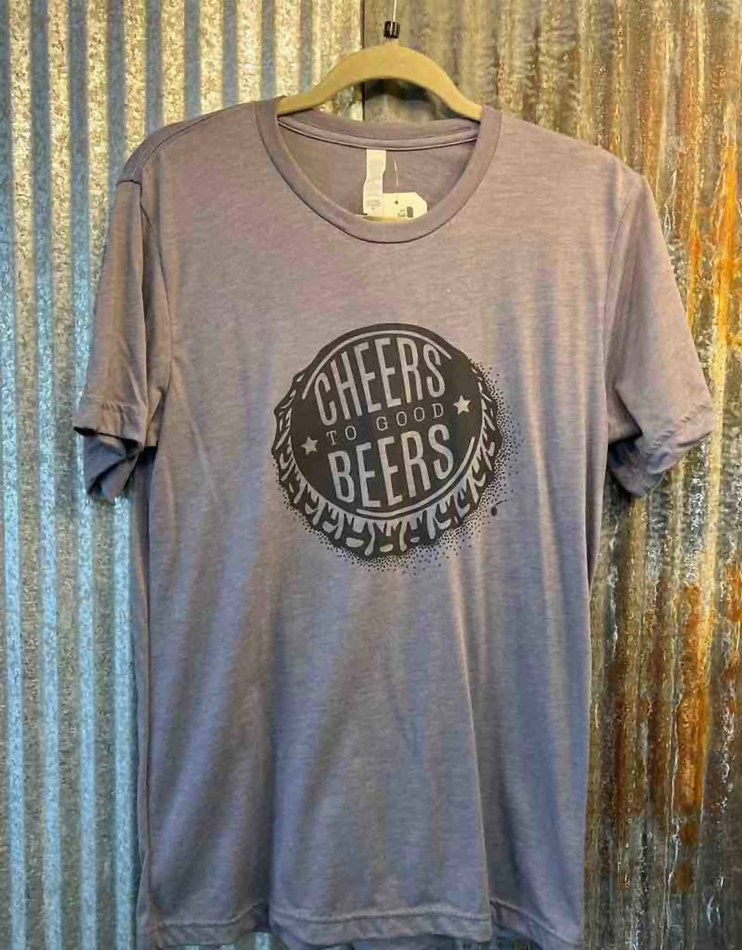 The Minted Olive - Men's Cheers To Good Beers Tee