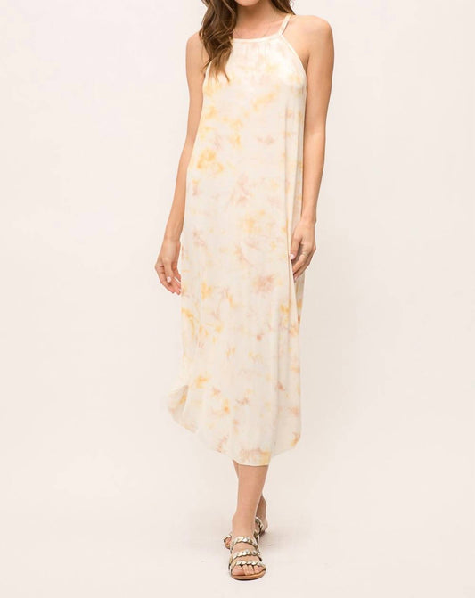 Mystree - Hi-low tie dye dress