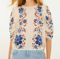 Farm Rio - Renata Floral Blouse Top