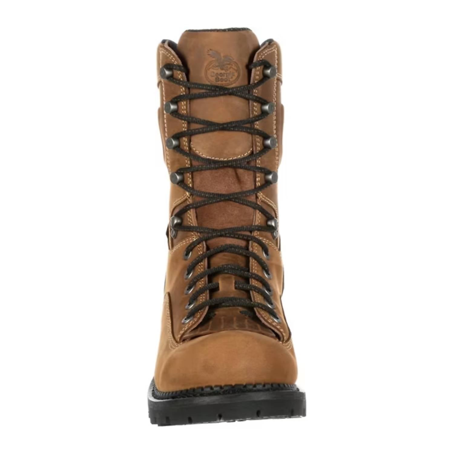 Georgia Boot - Men's Comp-toe Comfort Core Logger Climber 9" Waterproof Work Boot