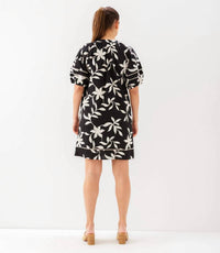 Karen Kane - Puff Sleeve Tassel Dress
