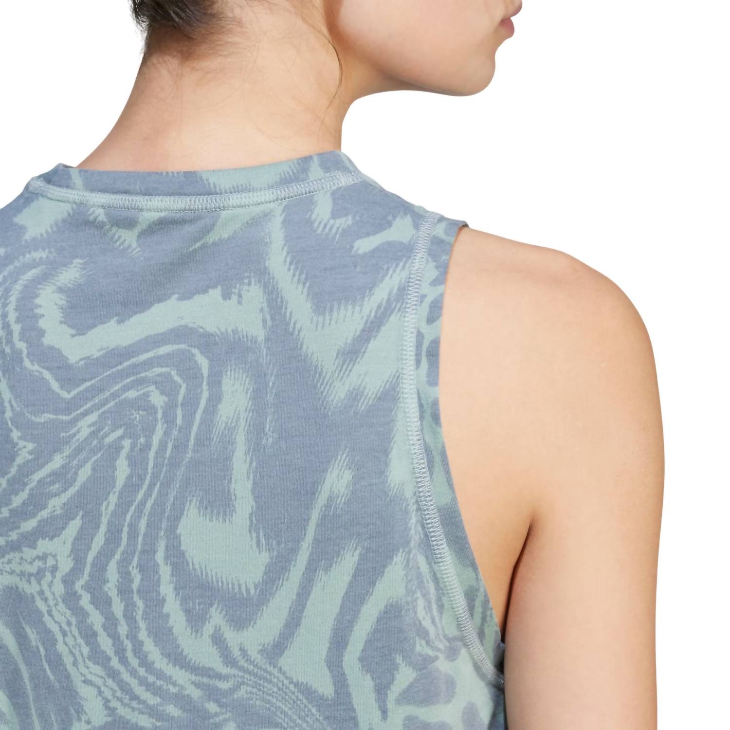 Adidas - Women's Printed Climacool Cropped Tank Top