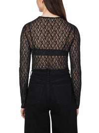 Habitual - Lace Long Sleeve Top