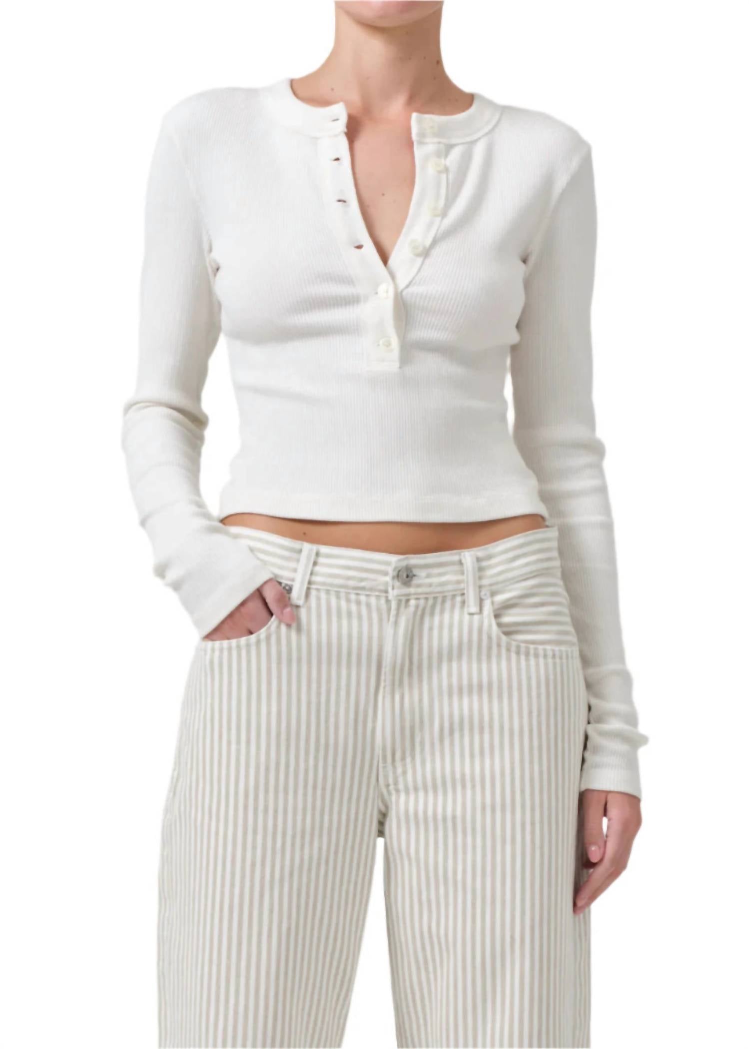 Citizens Of Humanity - Varra Henley Top