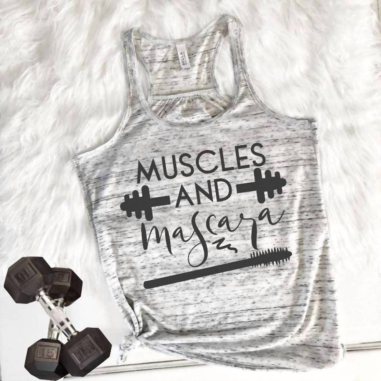 Bella + Canvas - Women's Muscles And Mascara Tank