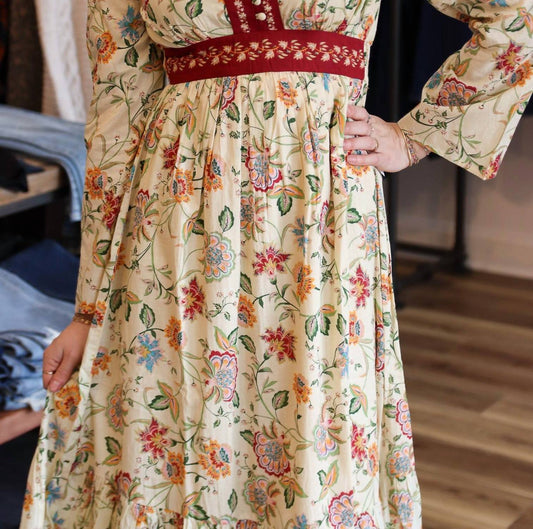 Bila77 - Moonbeam Long Sleeve Maxi Dress