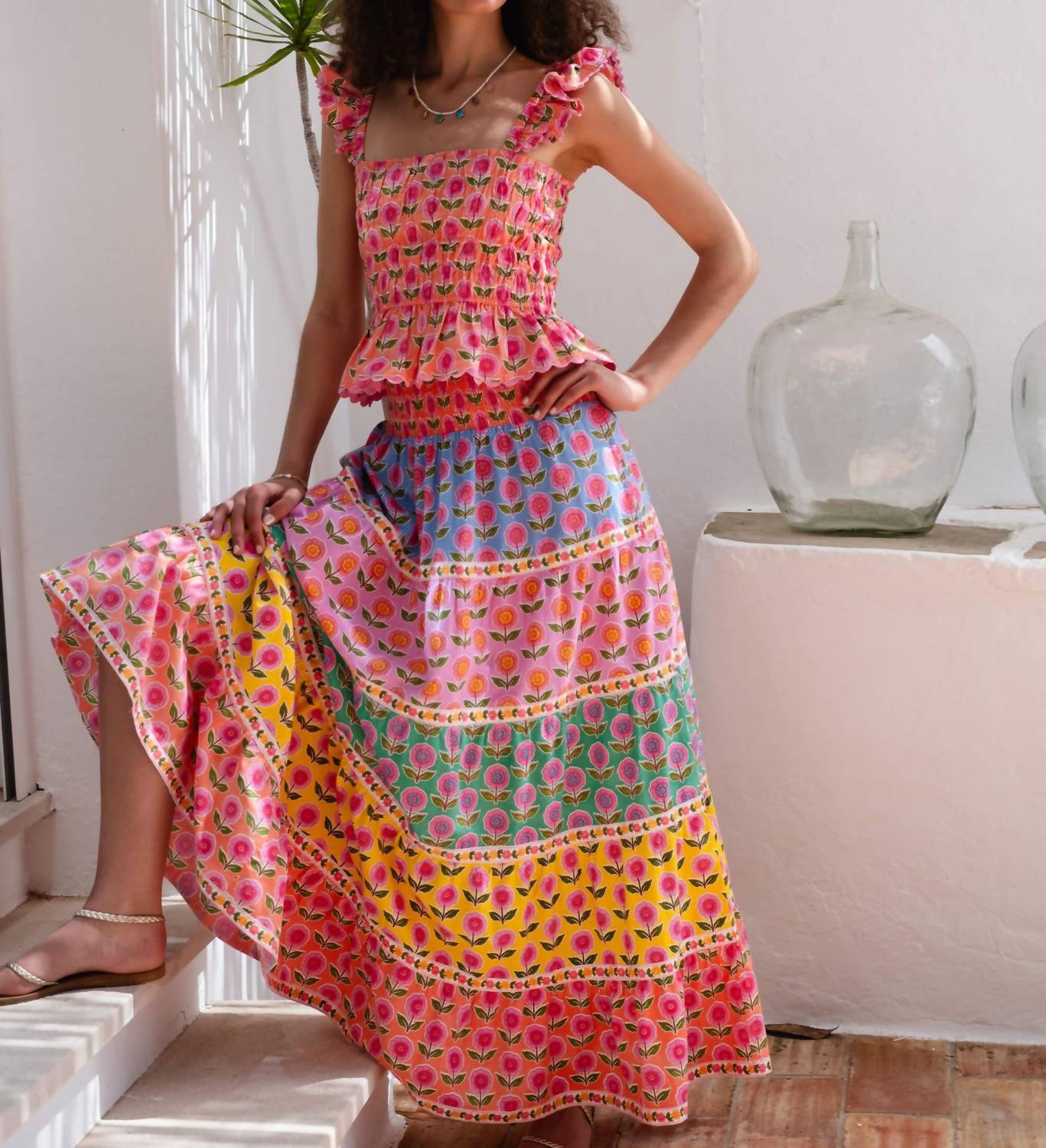 Pink City Prints - Jessica Top