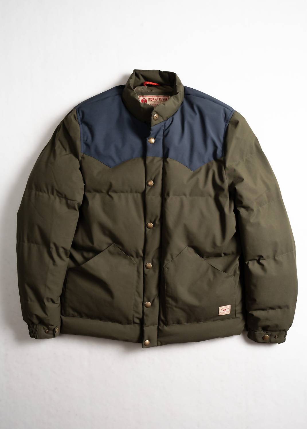 Iron & Resin Men's Palisades Jacket in olive - men's jacket