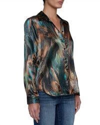 L'Agence - Tyler Long Sleeve Blouse