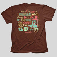 Kerusso - Women's Oh No T-shirt - Plus