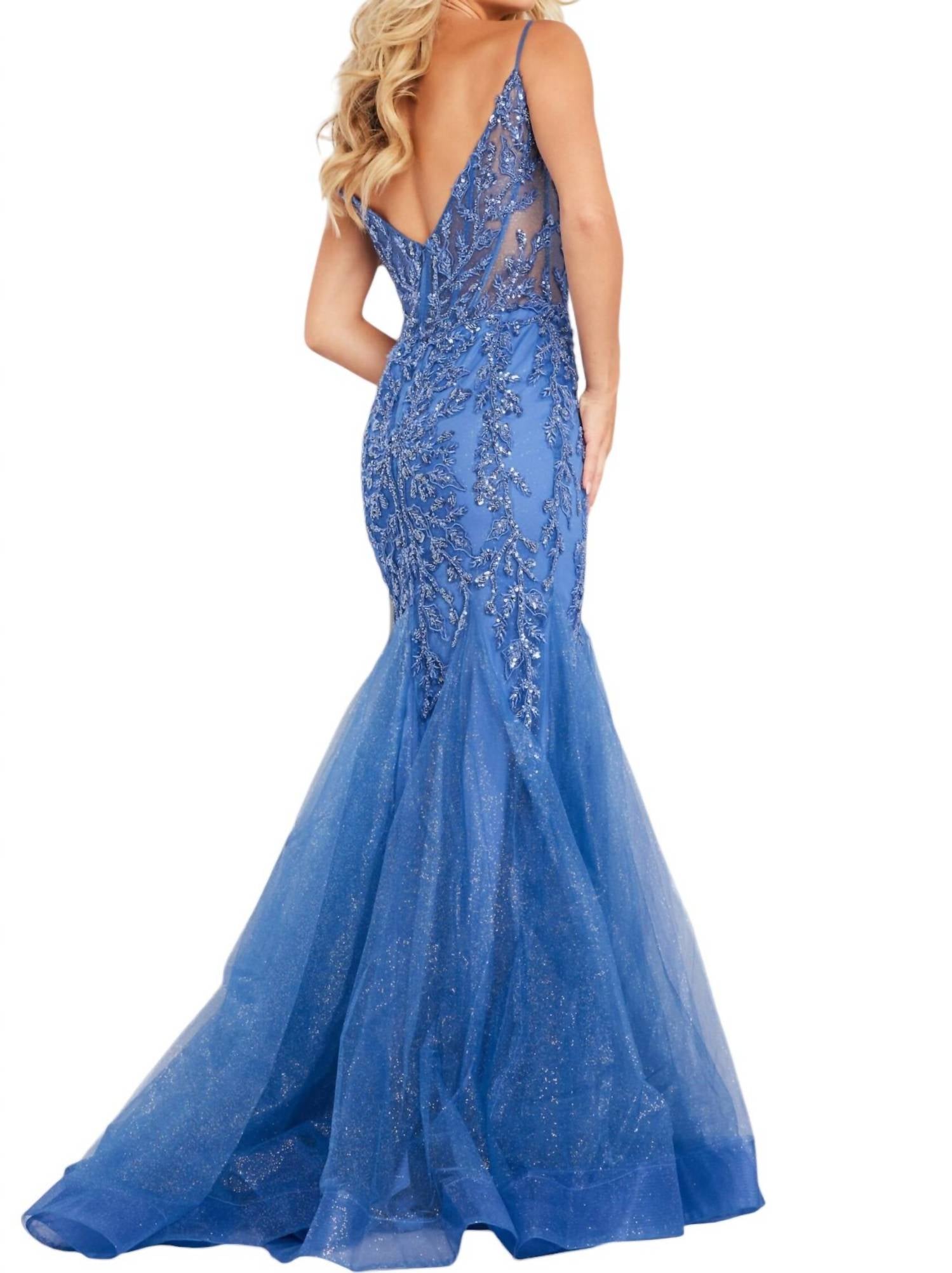 Jovani - MERMAID EMBELLISHED DRESS