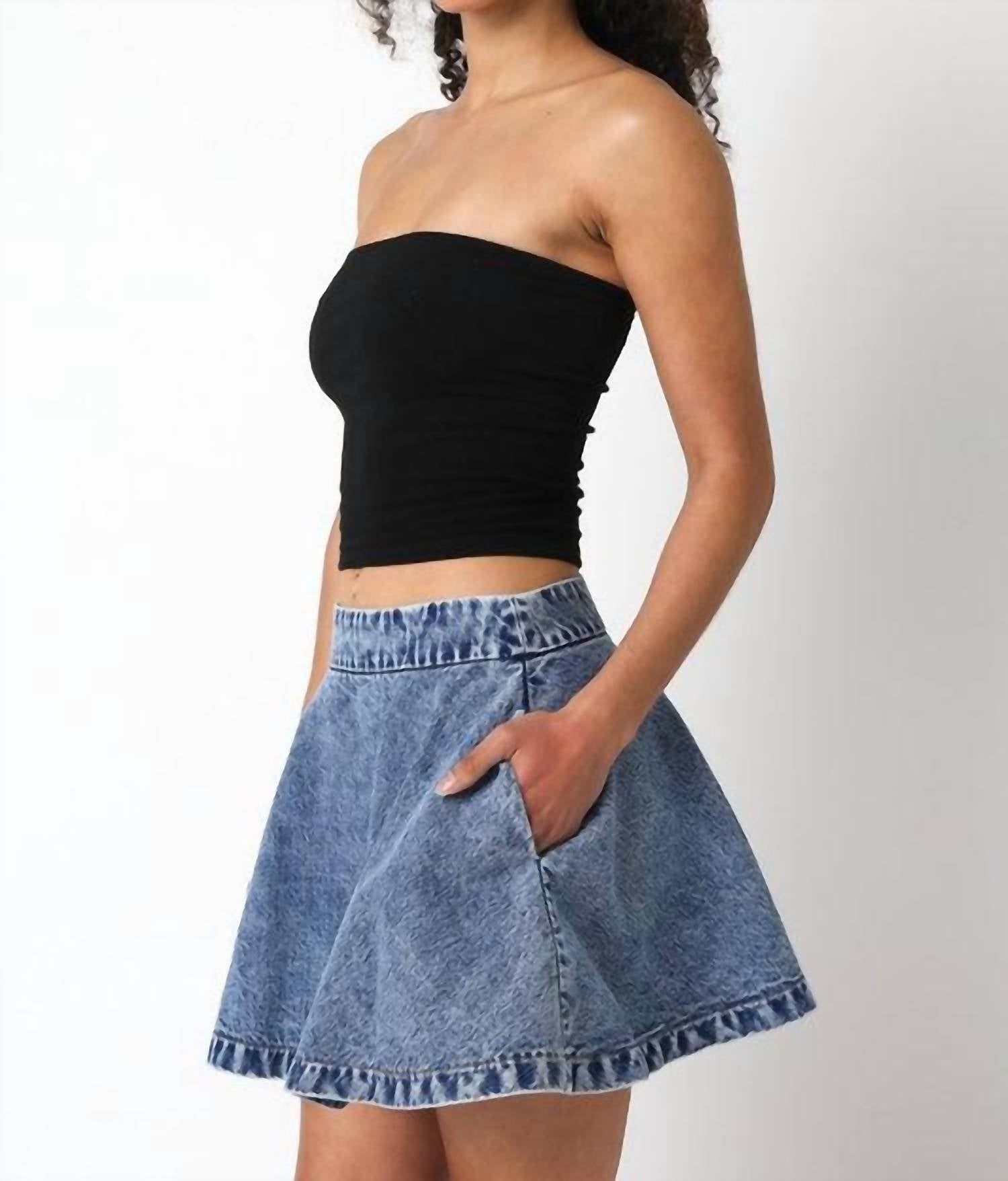 Olivaceous - Evie Strapless Top