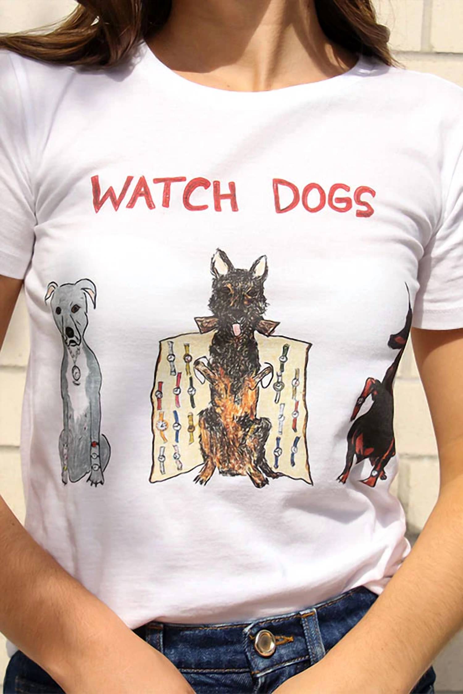 Unfortunate Portrait - Unisex Watch Dogs Tee