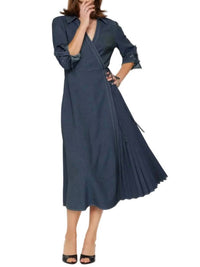 Current Air - Long Wrap Dress