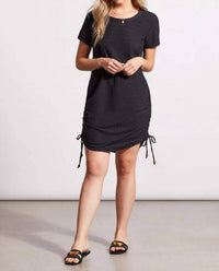 Tribal - Sport Side Ruching Stretch Weave Dress