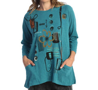 Jess & Jane - Botany Mineral Washed Top