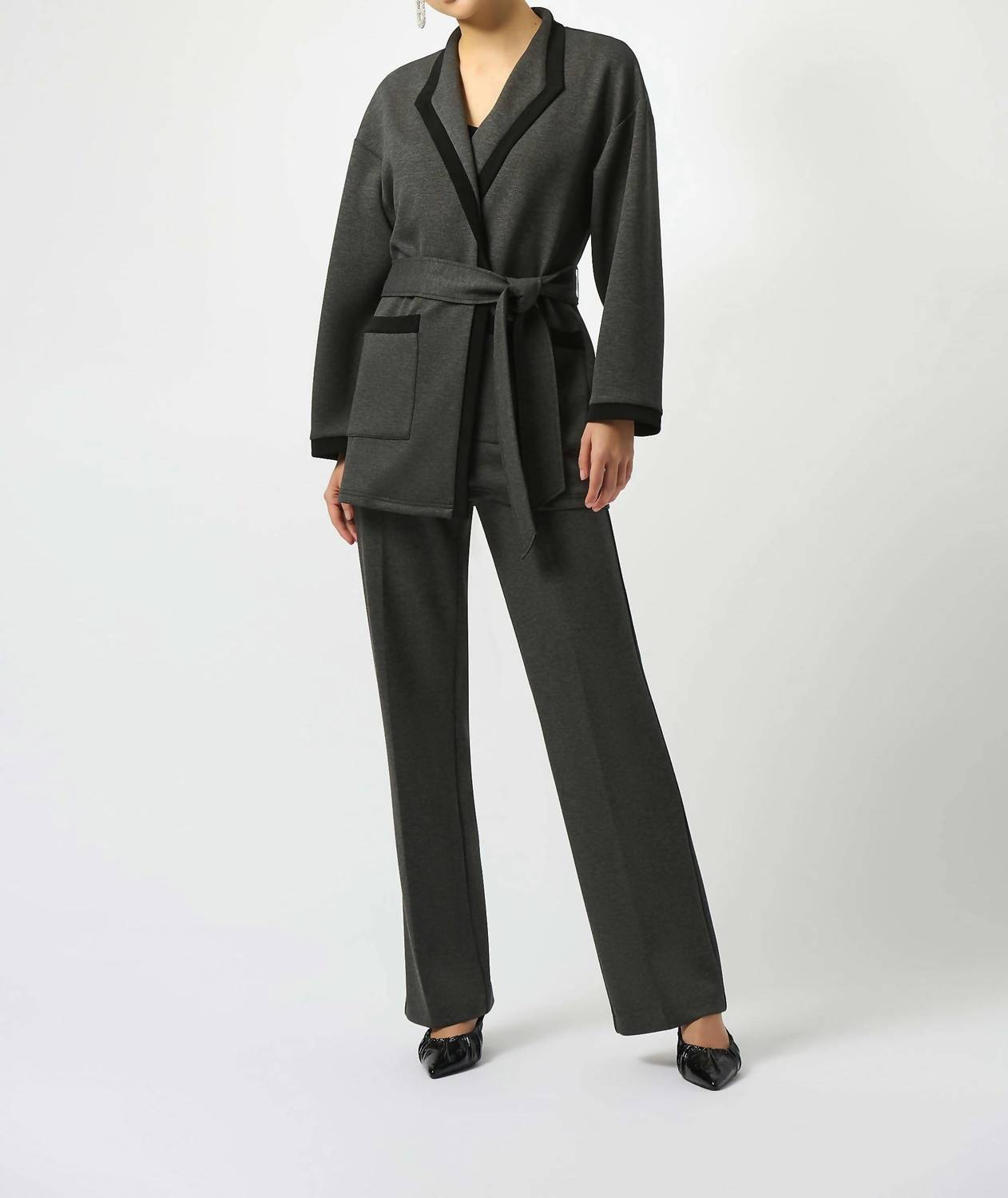 Joseph Ribkoff - Scuba Jersey Coat