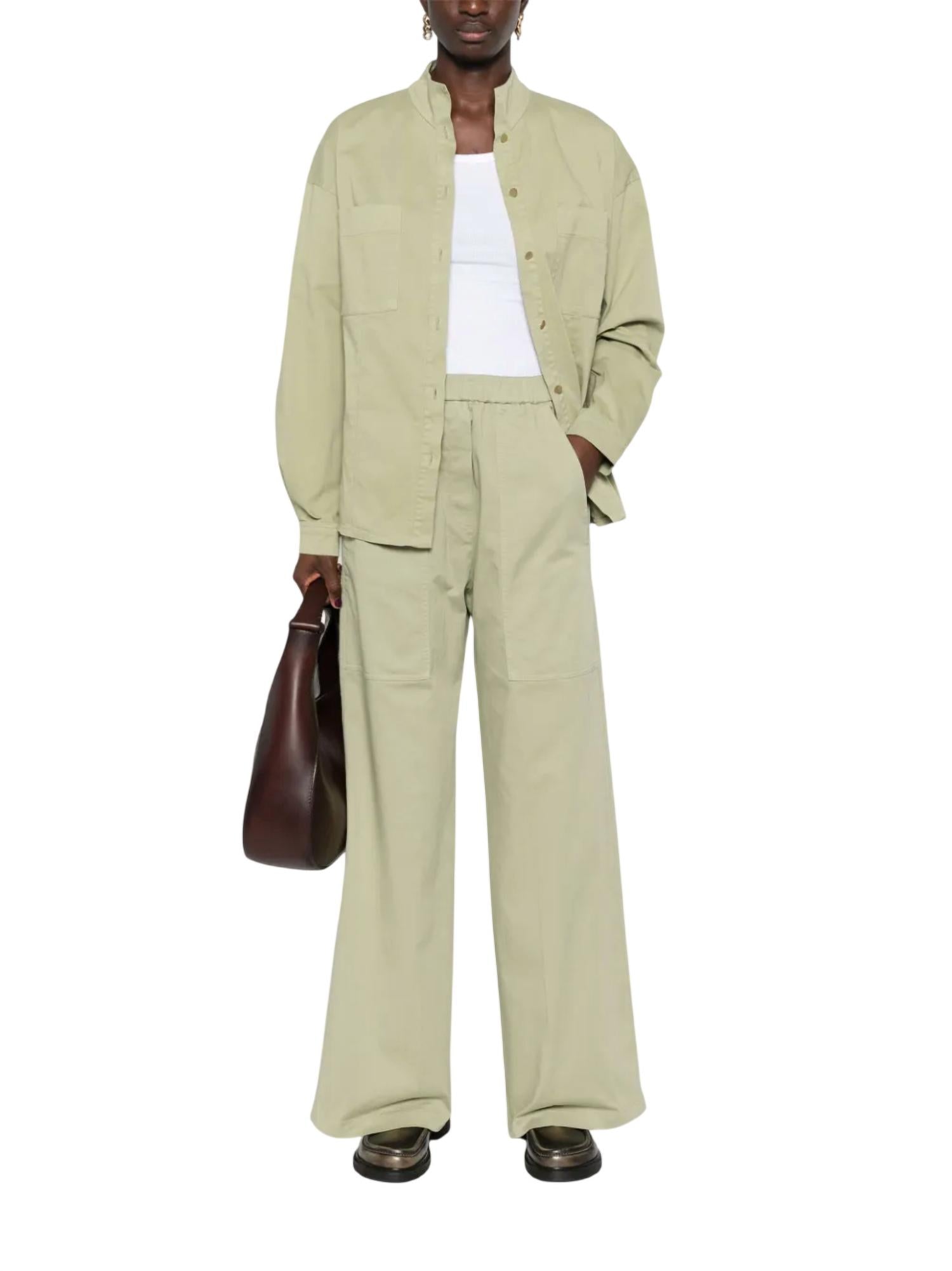 Forte Forte - Peached Cotton Twill Collar Shirt