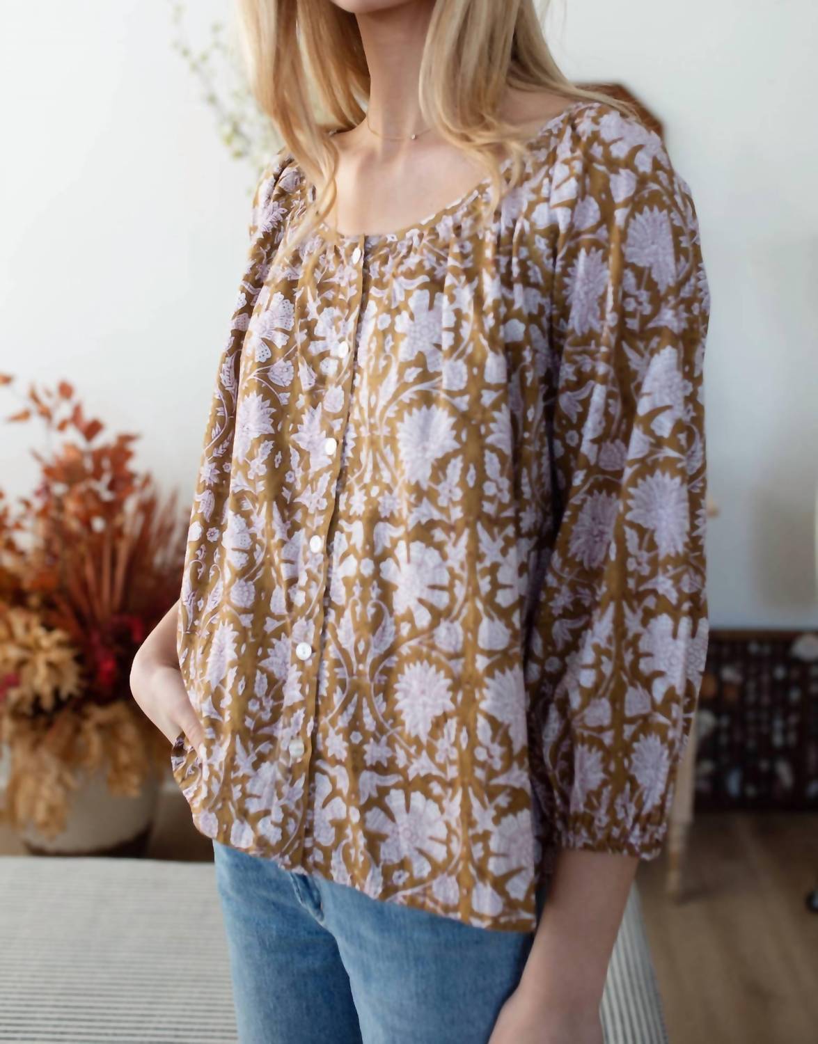 Marea - Sophie Button Down Top