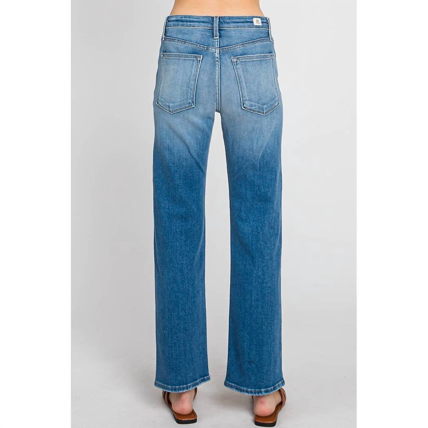 Letter To Juliet - Venice Mid Rise Straight Jean