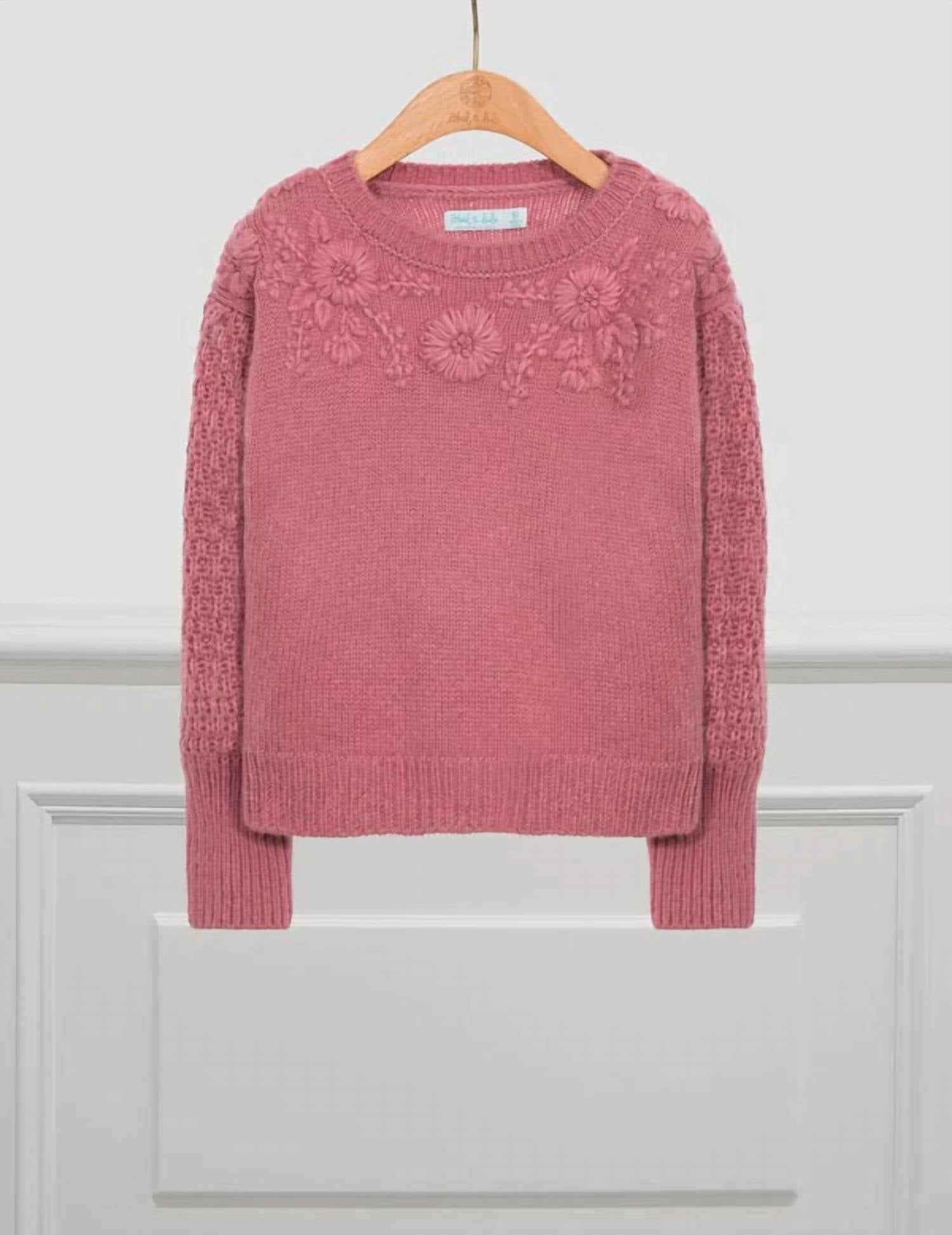 Abel & Lula - Floral Embroidered Sweater