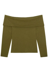 Nation Ltd - Kate Off Shoulder Long Sleeve Top