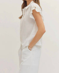 Entro - Muse Ruffled Sleeve Blouse