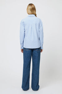 French Connection - Cambria Cotton Corsage Striped Shirt