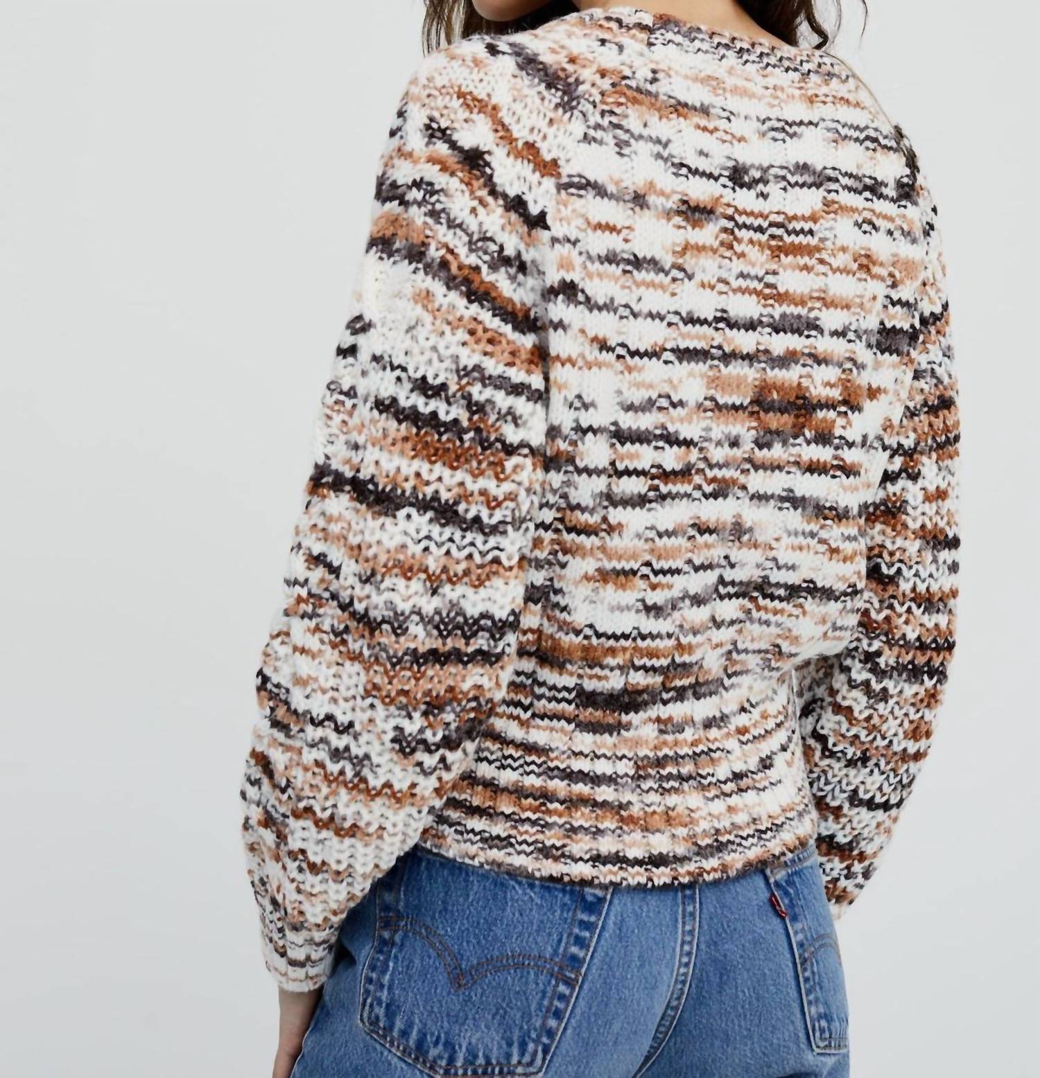 For Love & Lemons - Geri Cable Knit Sweater