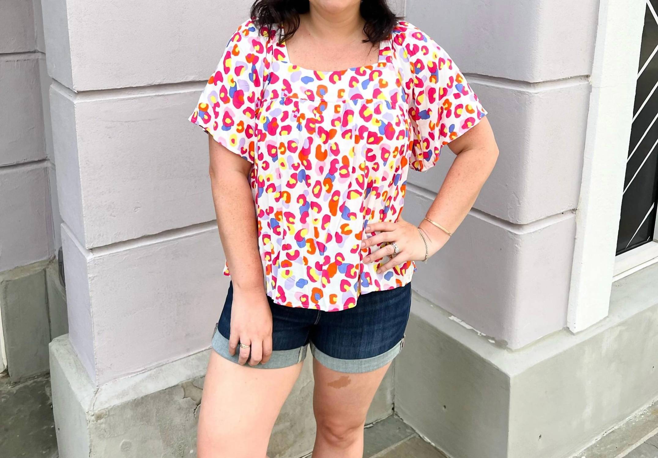 Andree By Unit - Leopard Printed Top