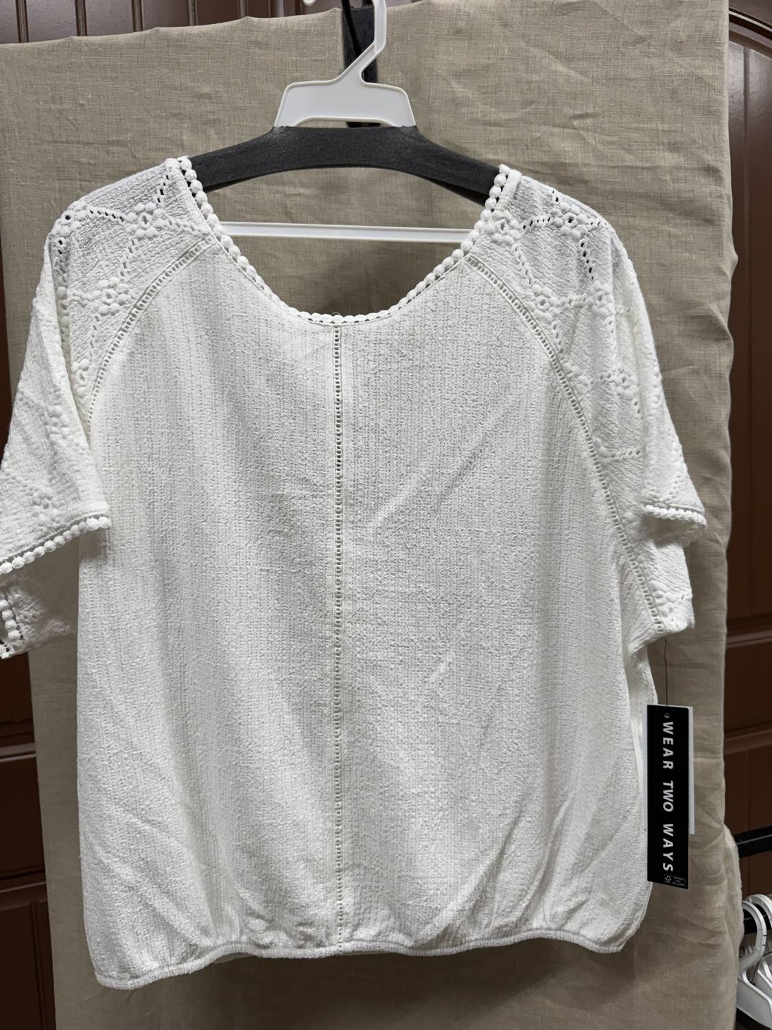 Tribal - Minimalist Tie Blouse