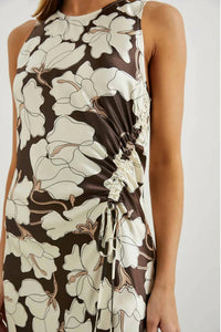 Rails Gabriella Midi Dress in brown - women's dress - view 4