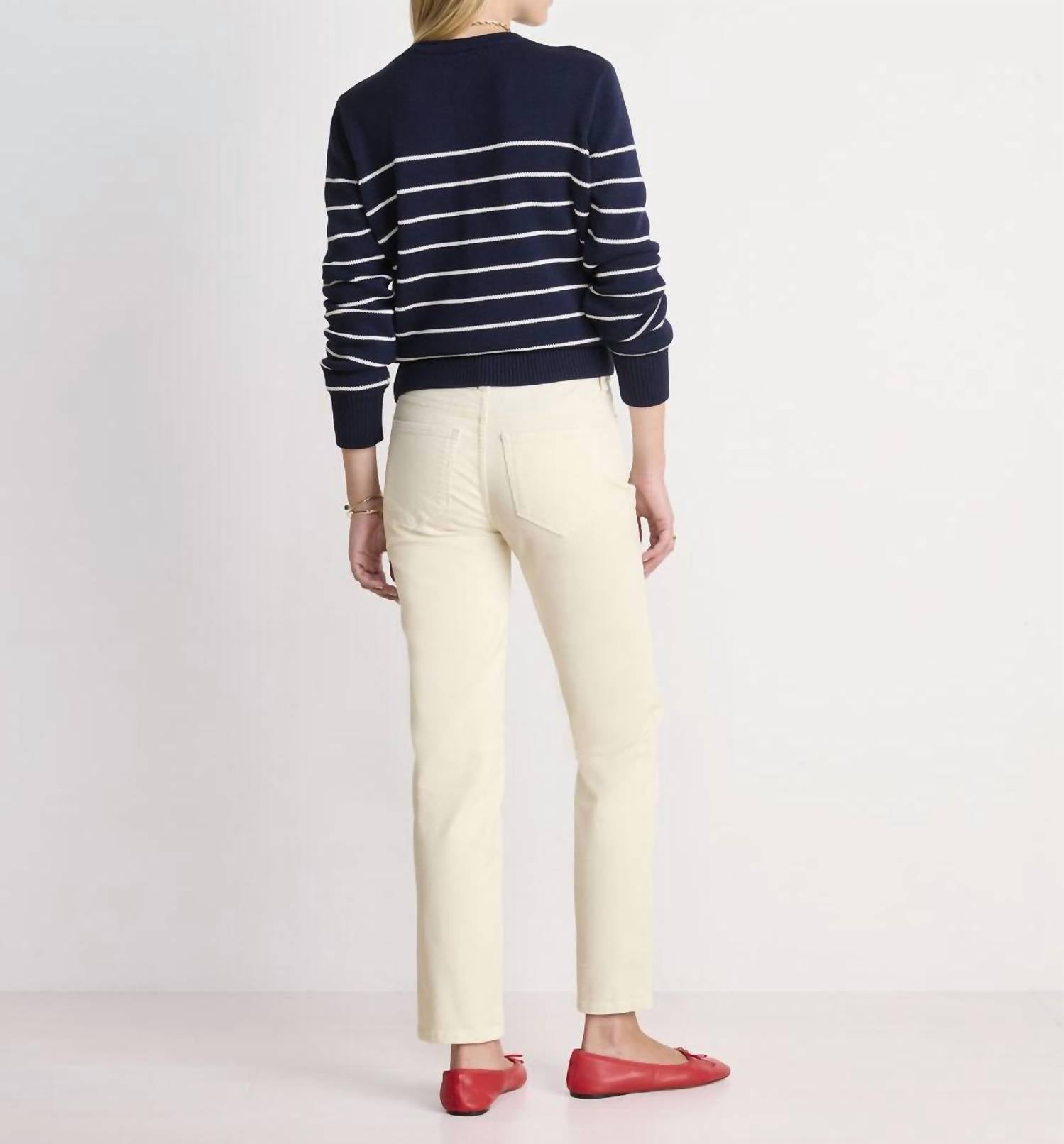 Vineyard Vines - Colleen Mid Rise Ankle Corduroy Pants