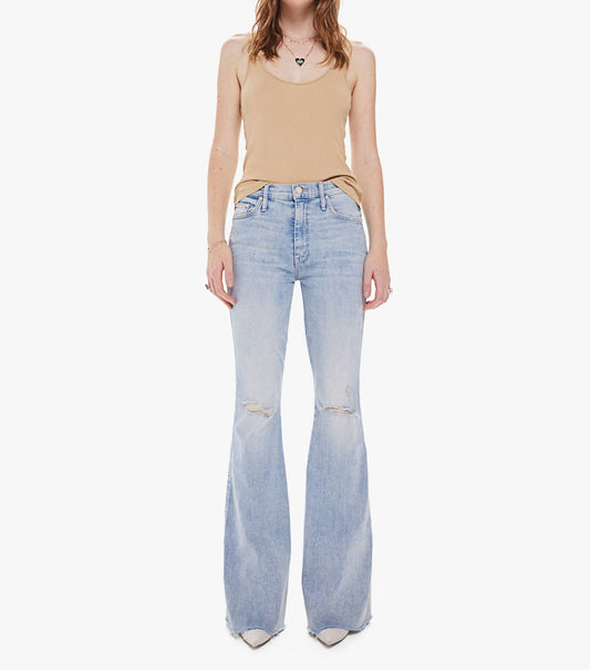 Mother - Women's Heel Fray Jean