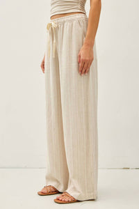 Be Cool - Striped Wide Leg Pants