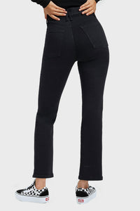 Good American - Power Stretch Pull-on Straight Jean