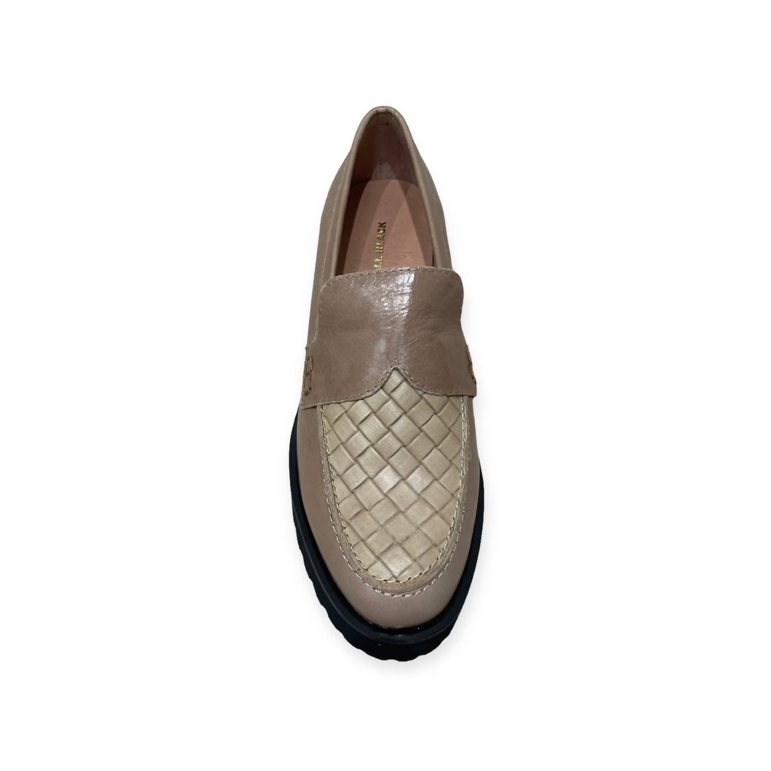 All Black - Women's Woven Lady Loafer