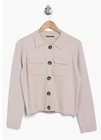 T Tahari - Around the Town Classic Button Up Cardigan