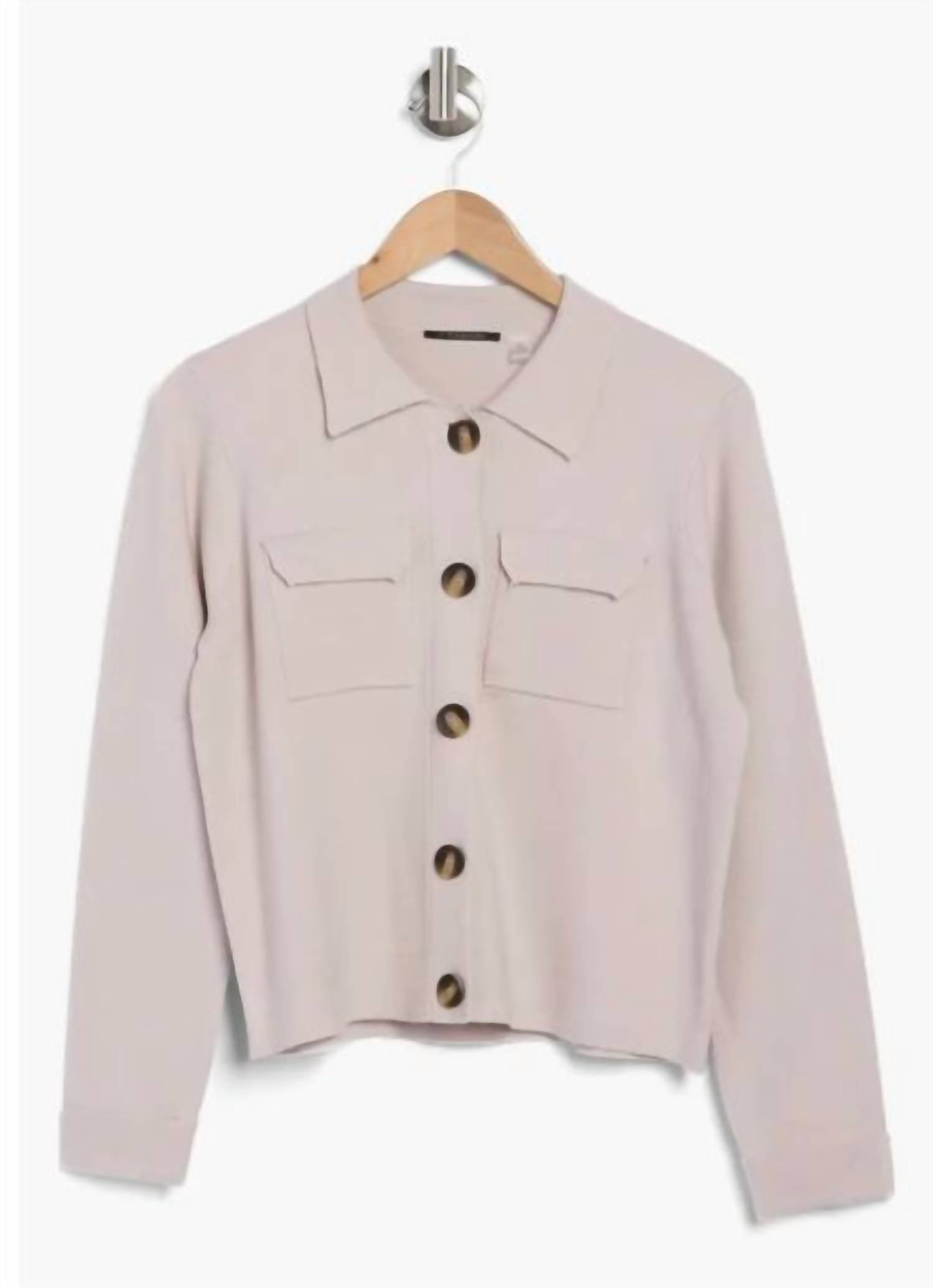 T Tahari - Around the Town Classic Button Up Cardigan