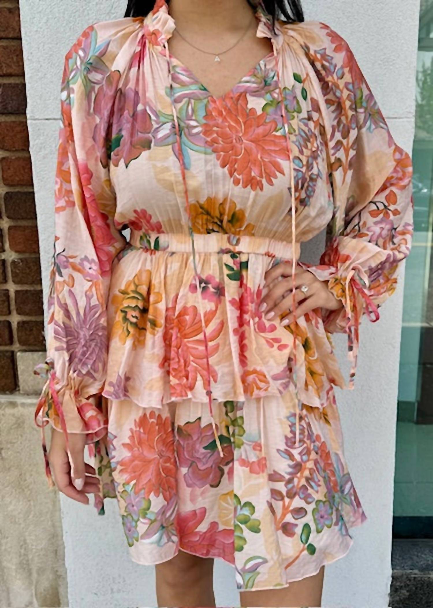 Beulahstyle - Floral Mini Dress
