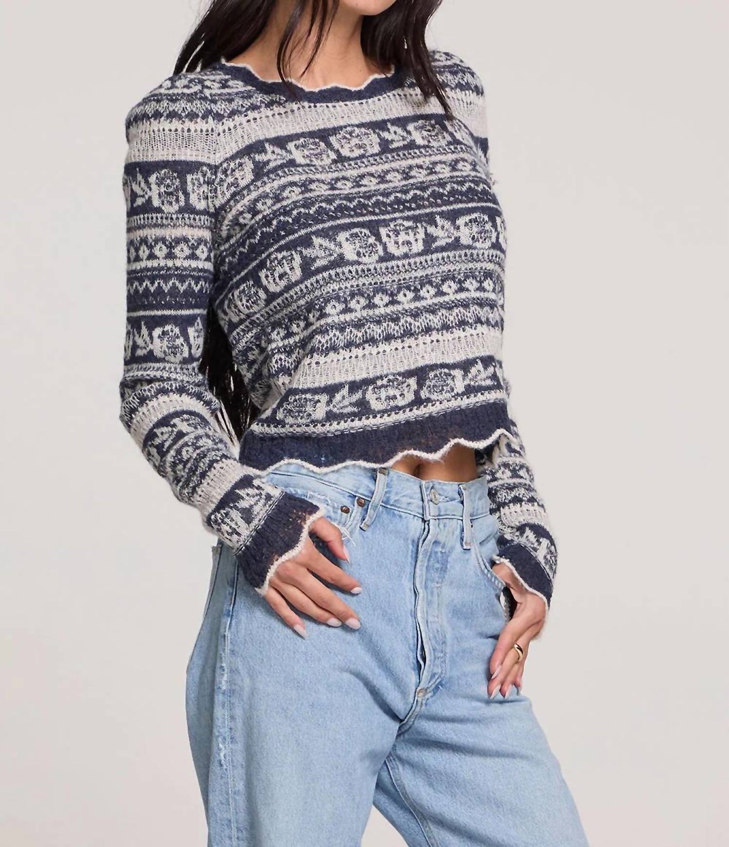 Saltwater Luxe - Layla Cropped Sweater
