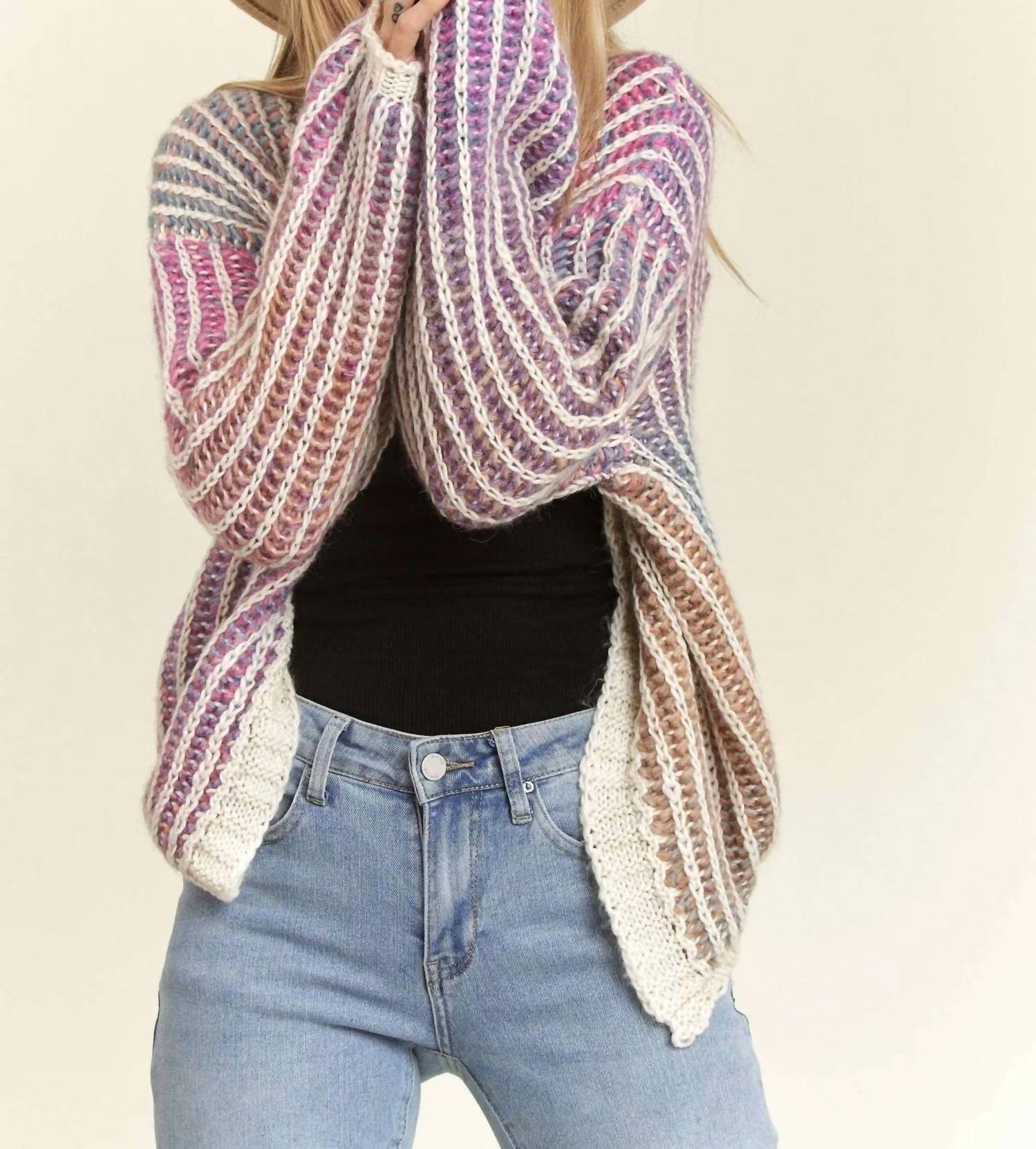 Madelyn - Ombre Sweater Cardigan