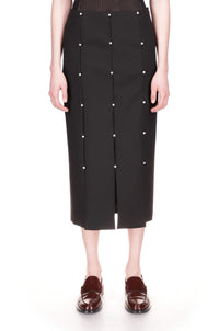 Marina Moscone - Carwash Tubino Pearl Midi Skirt