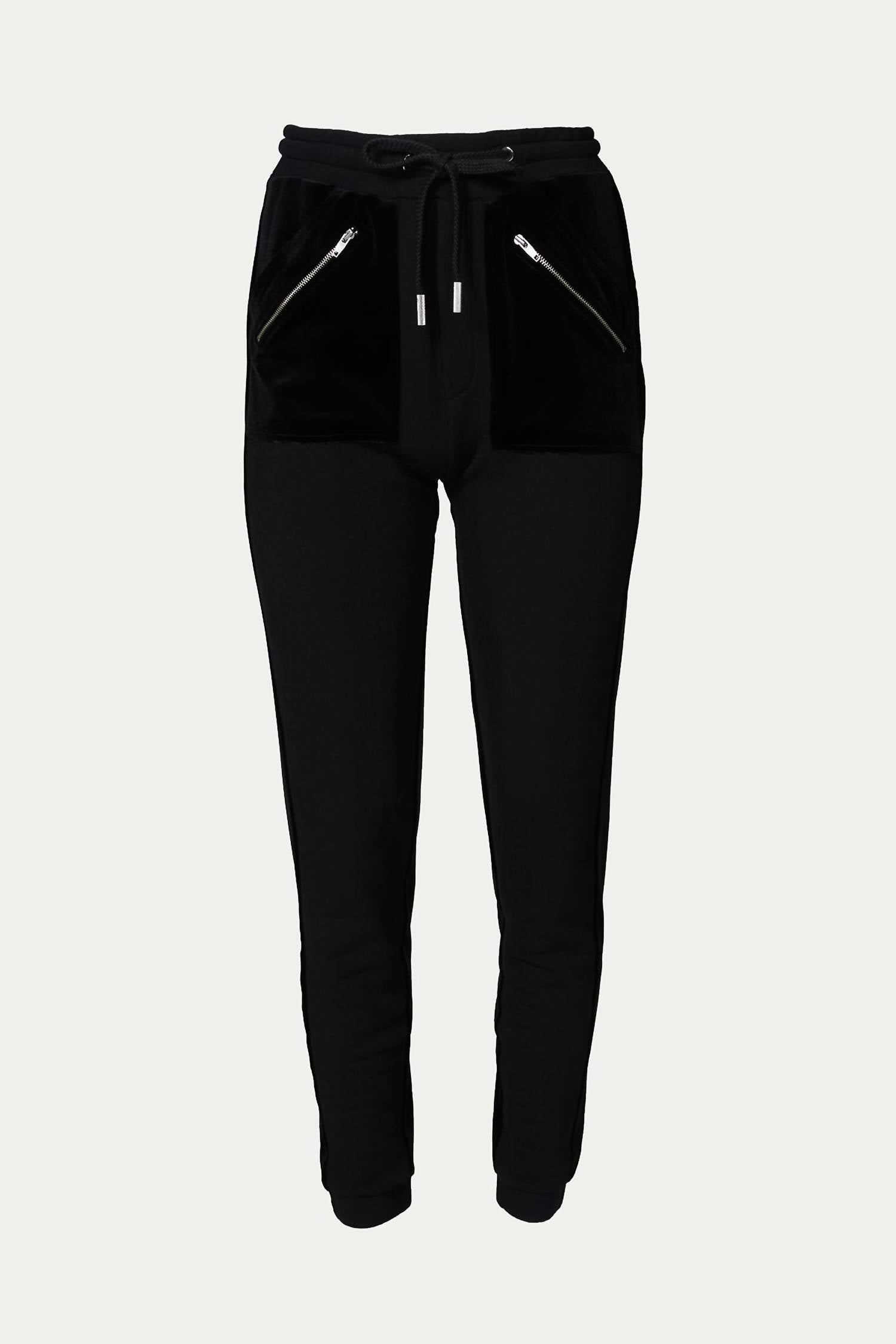 The Kooples - DUAL FABRIC JOGGERS