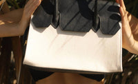 Florez - Women's Emma Atuel Canvas And Leather Bag