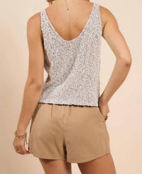 Sadie & Sage - Luna V-neck Sweater Tank