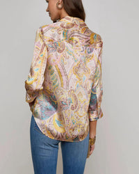 L'Agence - Dani 3/4 Sleeve Blouse