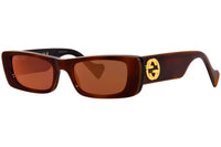 Gucci - Rectangle Non Polarized Sunglasses 0516s - 015