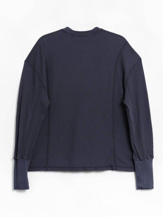 Nicholas Daley - Men's Waffle Crewneck Top